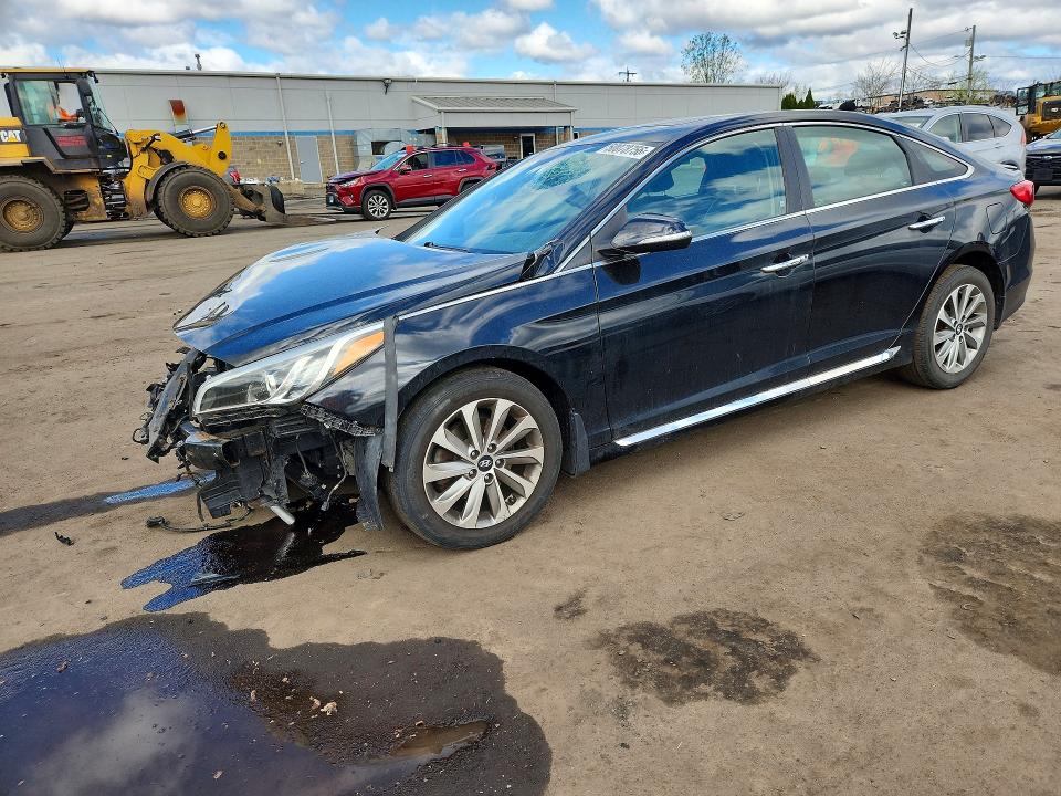 Auction sale of the 2017 Hyundai Sonata, vin: 5NPE34AF8HH487048, lot number: 50078756