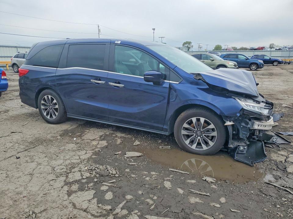 51631916 :رقم المزاد ، 5FNRL6H75NB060786 vin ، 2022 Honda Odyssey مزاد بيع