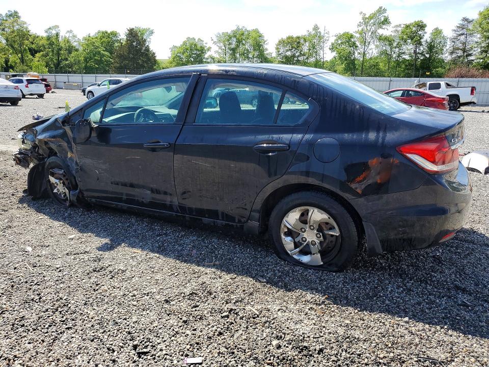 49712216 :رقم المزاد ، 2HGFB2F55DH591531 vin ، 2013 Honda Civic مزاد بيع