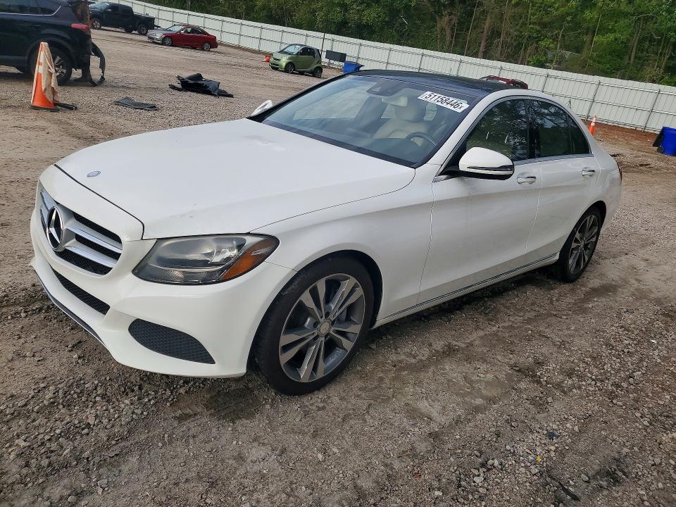 2016 Mercedes-benz C მანქანა იყიდება აუქციონზე, vin: WDDWF4JB5GR150438, აუქციონის ნომერი: 51158446