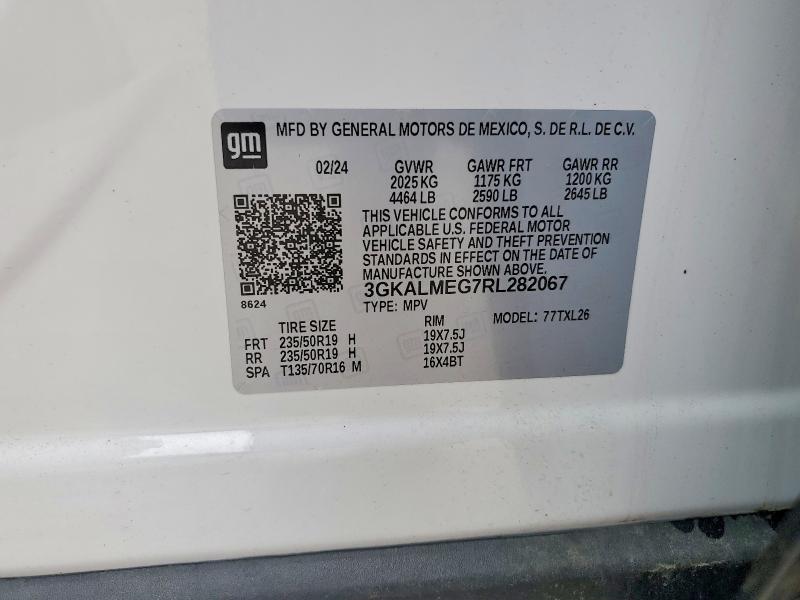 Aukcja sprzedaży 2024 Gmc Terrain, vin: 3GKALMEG7RL282067, numer aukcji: 50946266