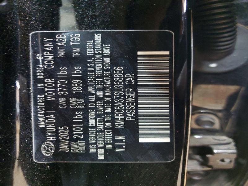 50572966 :رقم المزاد ، KMHRC8A37SU368866 vin ، 2025 Hyundai Venue مزاد بيع