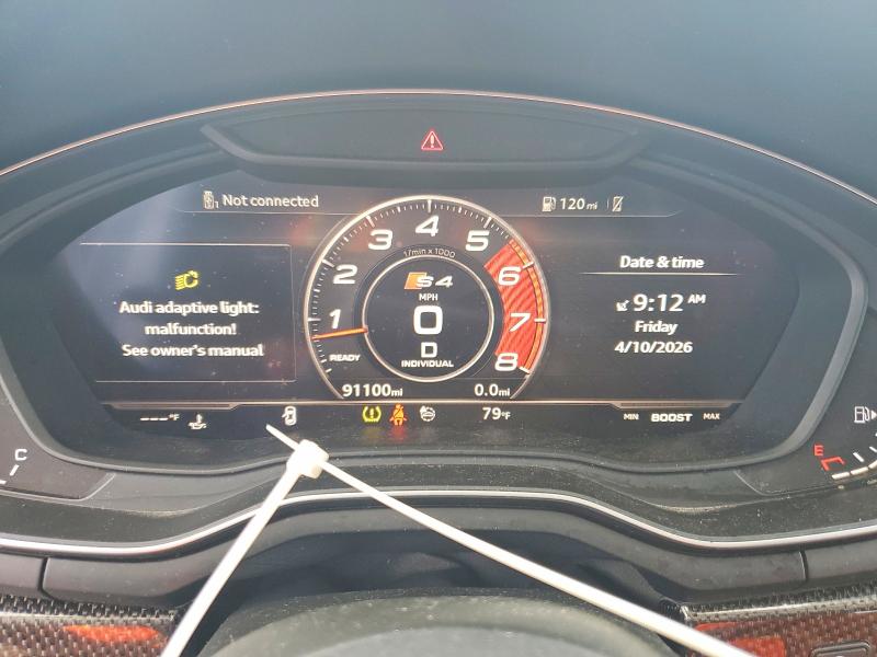 Aukcja sprzedaży 2019 Audi S4, vin: WAUB4AF46KA078595, numer aukcji: 49453356