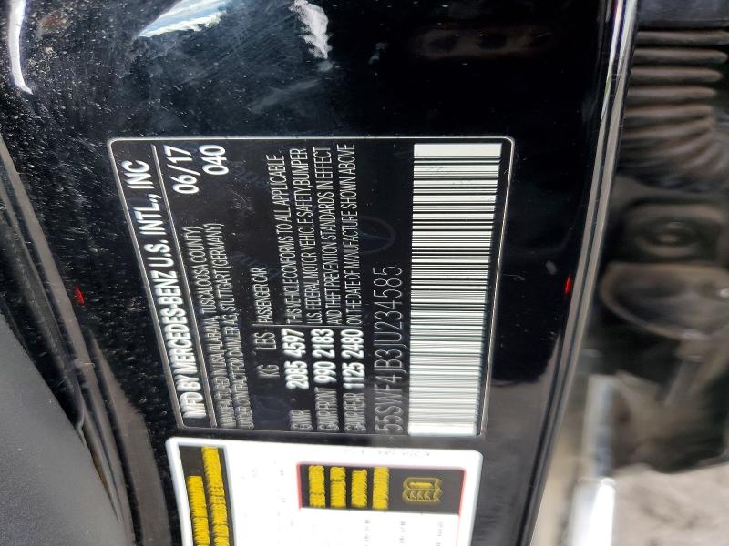 Auction sale of the 2018 Mercedes-benz C, vin: 55SWF4JB3JU234585, lot number: 49677636