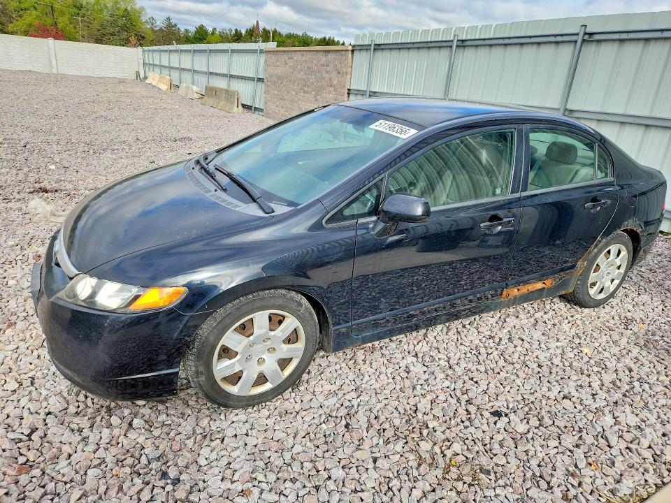 51196356 :رقم المزاد ، 1HGFA16557L055196 vin ، 2007 Honda Civic مزاد بيع