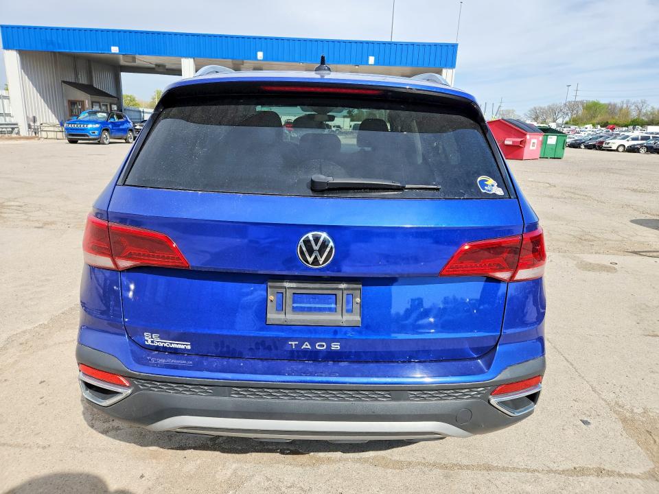 50843706 :رقم المزاد ، 3VVEX7B2XPM306947 vin ، 2023 Volkswagen Taos مزاد بيع