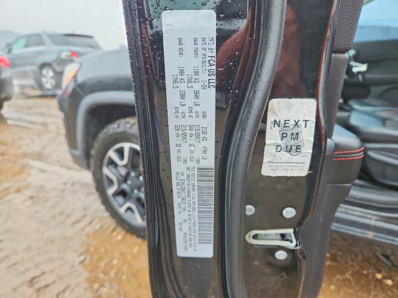 Продажа на аукционе авто 2020 Jeep Compass, vin: 3C4NJDDB7LT196127, номер лота: 47245756