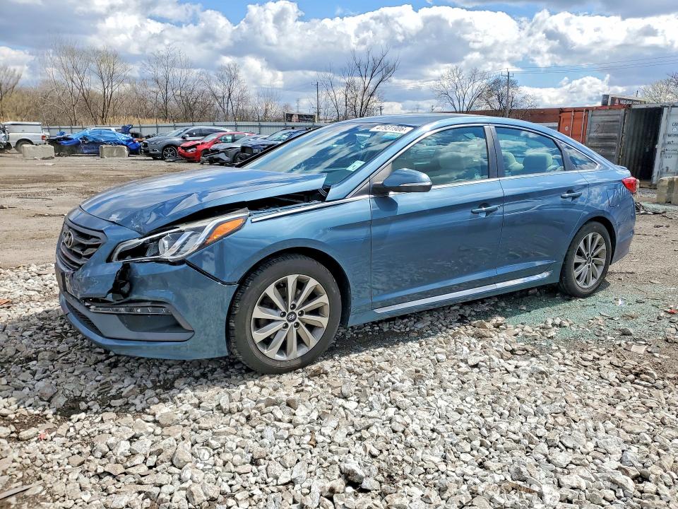 Продажа на аукционе авто 2015 Hyundai Sonata, vin: 5NPE34AF7FH049537, номер лота: 47931906