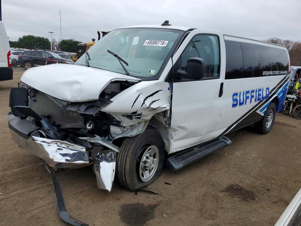 Aukcja sprzedaży 2023 Chevrolet Express G3500, vin: 1GAZGNFP2P1151505, numer aukcji: 49300716