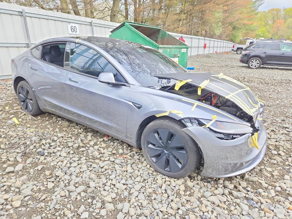 2025 Tesla Model 3 მანქანა იყიდება აუქციონზე, vin: 5YJ3E1EB8SF066329, აუქციონის ნომერი: 49977066
