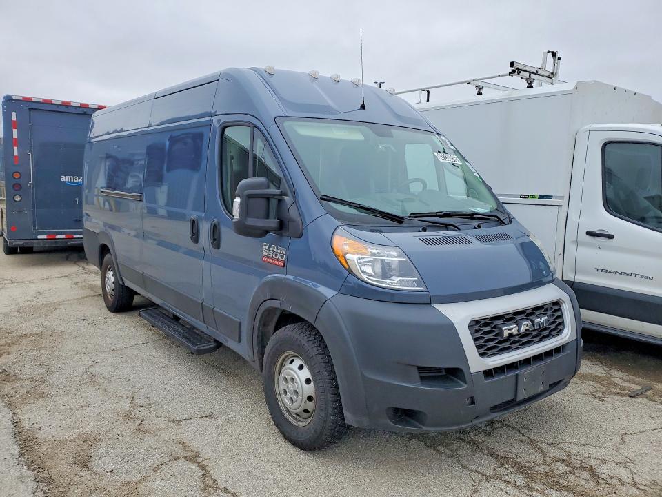 2021 Ram Promaster 3500 მანქანა იყიდება აუქციონზე, vin: 3C6FRVJG4ME501227, აუქციონის ნომერი: 47230016