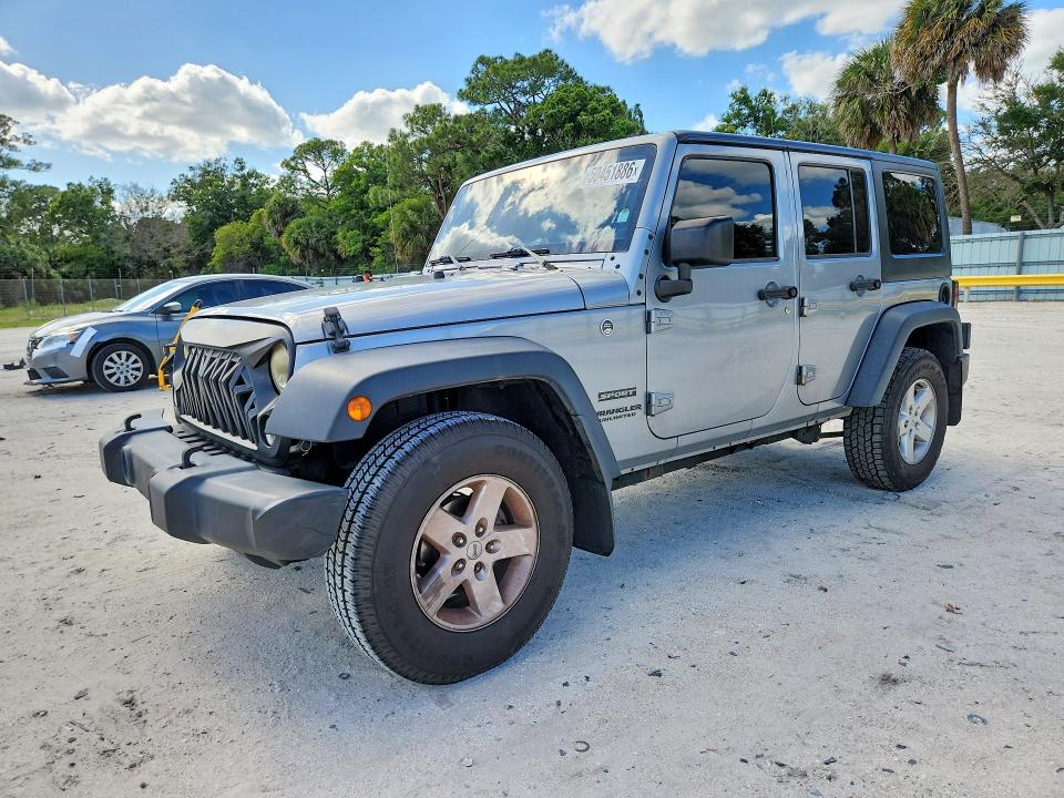 Продажа на аукционе авто 2017 Jeep Wrangler Unlimited, vin: 1C4BJWDG3HL616446, номер лота: 50451886