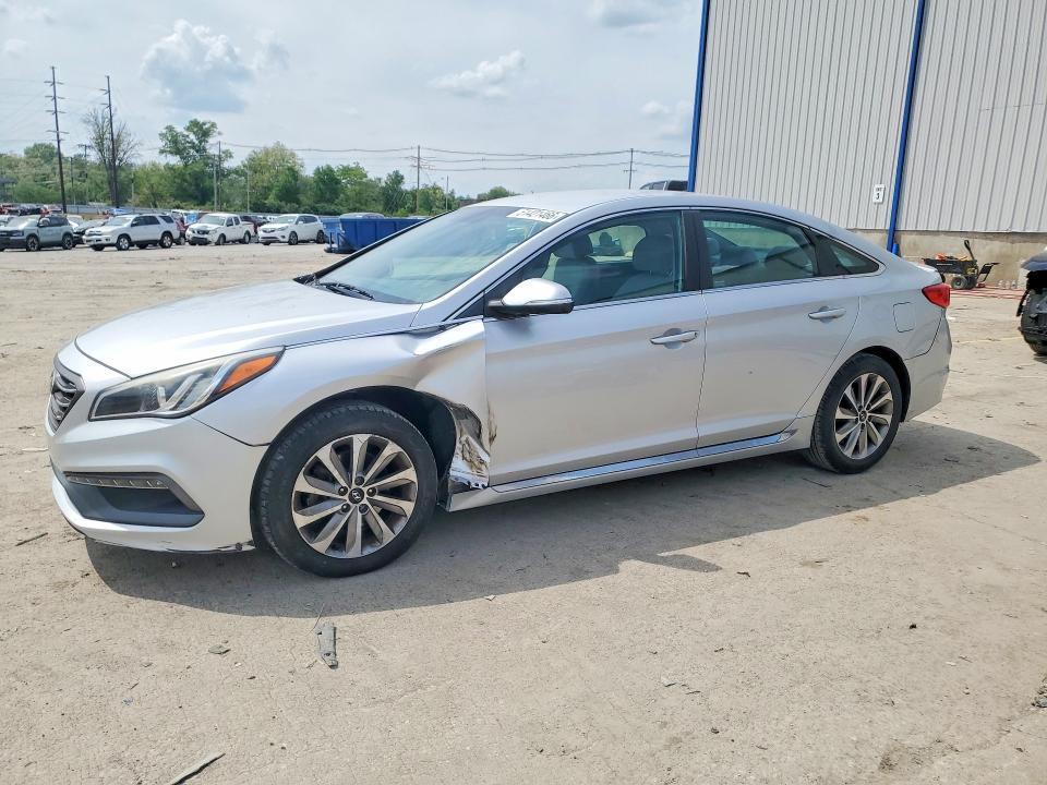2015 Hyundai Sonata მანქანა იყიდება აუქციონზე, vin: 5NPE34AF4FH021744, აუქციონის ნომერი: 51421466