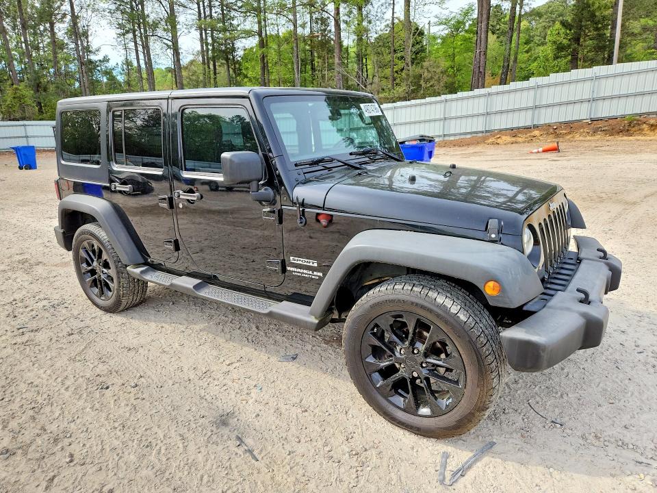 Продажа на аукционе авто 2015 Jeep Wrangler Unlimited, vin: 1C4BJWDG4FL765073, номер лота: 49074796