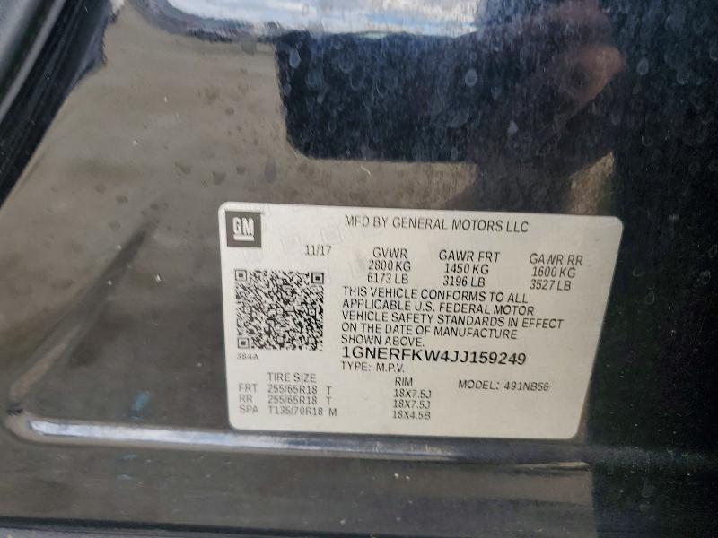 Продажа на аукционе авто 2018 Chevrolet Traverse, vin: 1GNERFKW4JJ159249, номер лота: 49056636