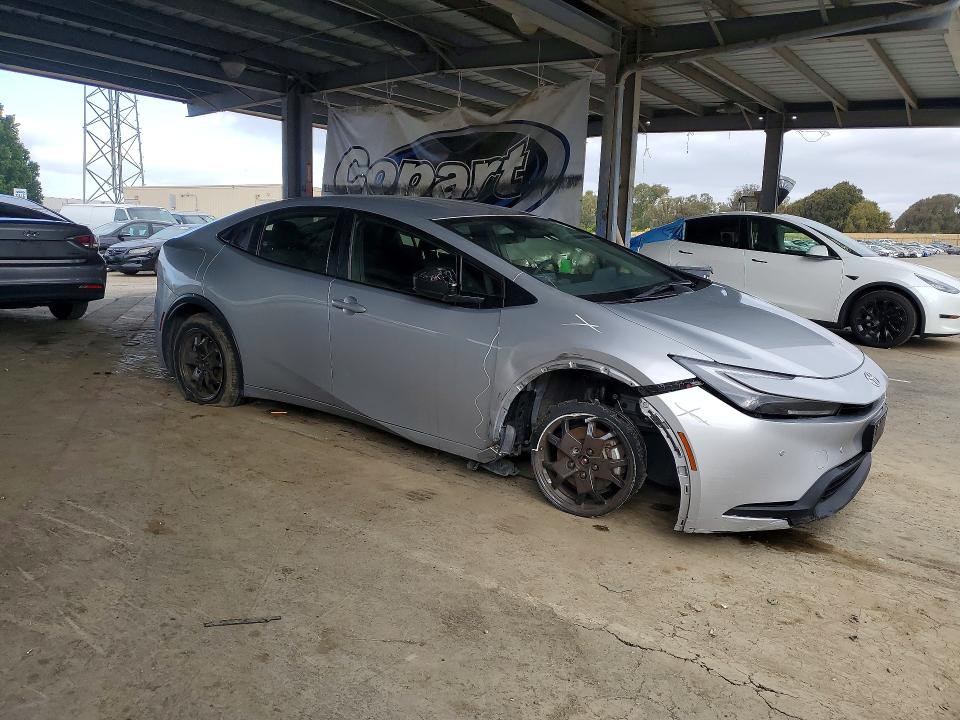 2024 Toyota Prius მანქანა იყიდება აუქციონზე, vin: JTDACAAU7R3019305, აუქციონის ნომერი: 51489796