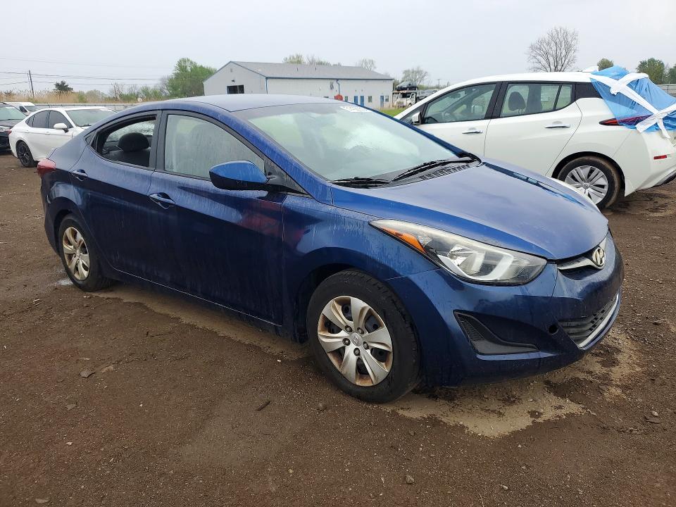 51408936 :رقم المزاد ، 5NPDH4AE7GH752111 vin ، 2016 Hyundai Elantra مزاد بيع