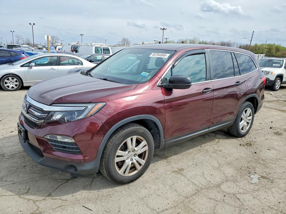 2016 Honda Pilot მანქანა იყიდება აუქციონზე, vin: 5FNYF6H10GB086214, აუქციონის ნომერი: 48764066