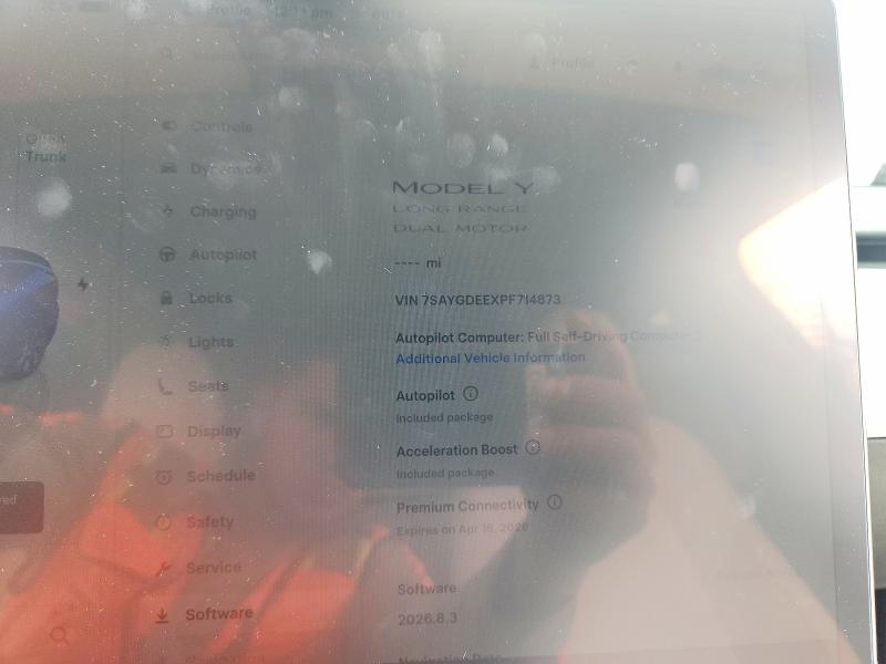 Aukcja sprzedaży 2023 Tesla Model Y, vin: 7SAYGDEEXPF714873, numer aukcji: 48698816