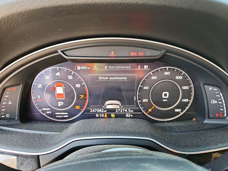 2019 Audi Q7 მანქანა იყიდება აუქციონზე, vin: WA1LAAF79KD001786, აუქციონის ნომერი: 49788386
