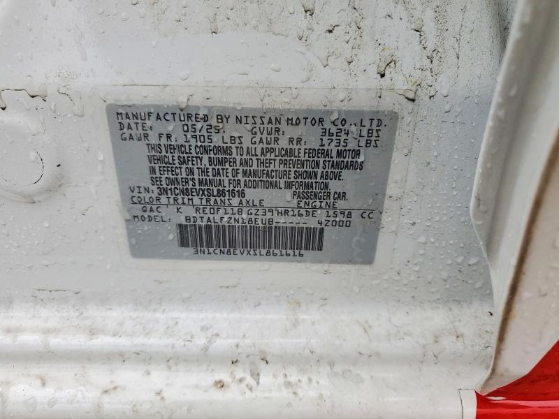 Продажа на аукционе авто 2025 Nissan Versa, vin: 3N1CN8EVXSL861616, номер лота: 51424876