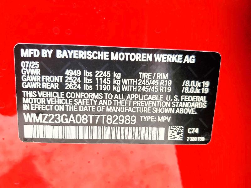 Продаж на аукціоні авто 2026 Mini Countryman, vin: WMZ23GA08T7T82989, номер лоту: 49255126