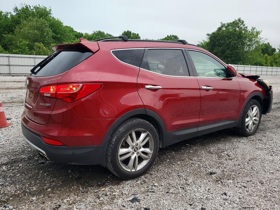 2013 Hyundai Santa Fe Sport მანქანა იყიდება აუქციონზე, vin: 5XYZU3LA9DG074955, აუქციონის ნომერი: 51718046