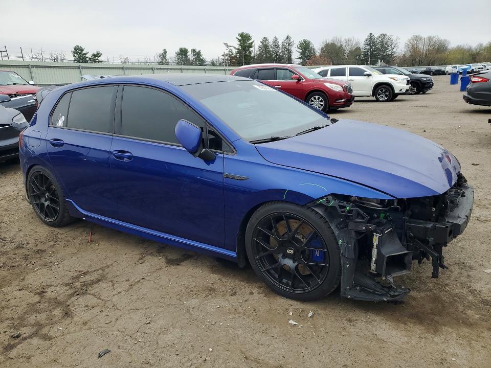 2022 Volkswagen Golf R მანქანა იყიდება აუქციონზე, vin: WVWEB7CDXNW127186, აუქციონის ნომერი: 49370936
