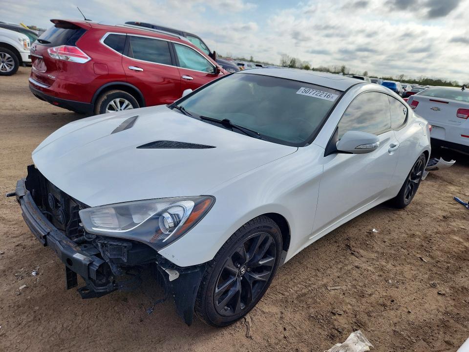 50772216 :رقم المزاد ، KMHHU6KJ3DU106663 vin ، 2013 Hyundai Genesis Coupe مزاد بيع