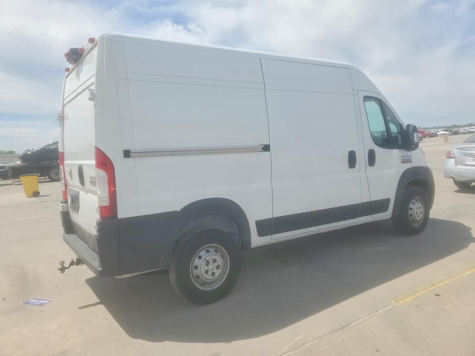 52757246 :رقم المزاد ، 3C6TRVCG2KE522865 vin ، 2019 Ram Promaster 2500 مزاد بيع