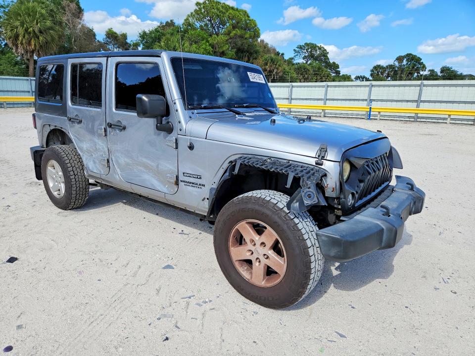 Продажа на аукционе авто 2017 Jeep Wrangler Unlimited, vin: 1C4BJWDG3HL616446, номер лота: 50451886