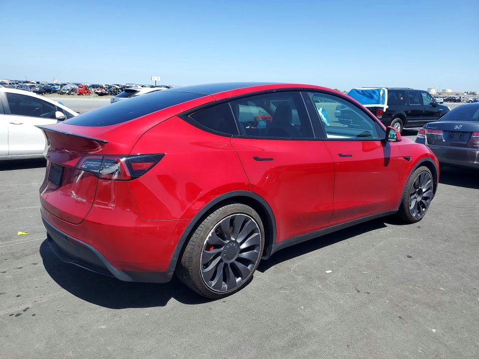 Продаж на аукціоні авто 2021 Tesla Model Y, vin: 5YJYGDEF9MF211675, номер лоту: 51315546