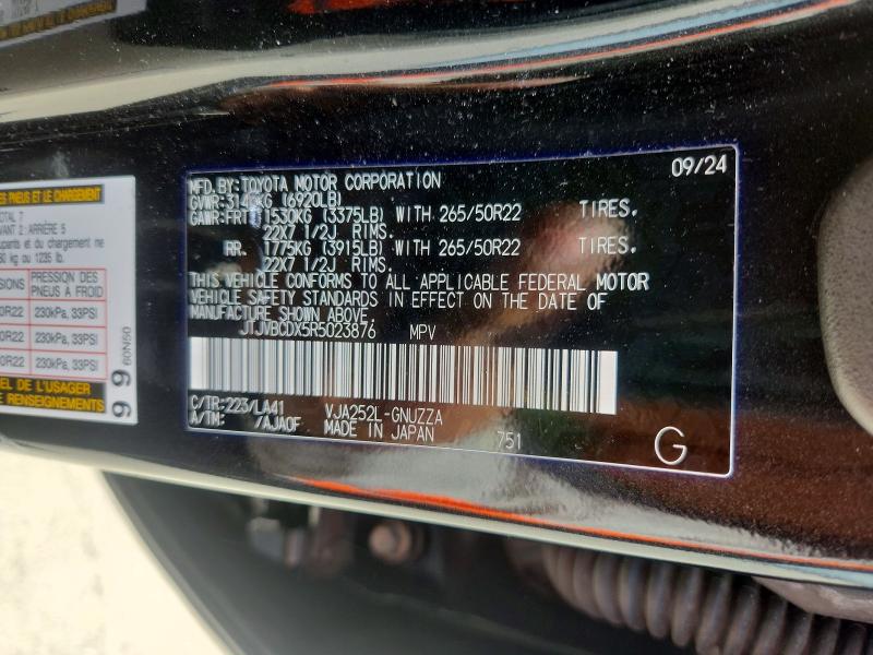 Продажа на аукционе авто 2024 Lexus Gx 550, vin: JTJVBCDX5R5023876, номер лота: 48167856