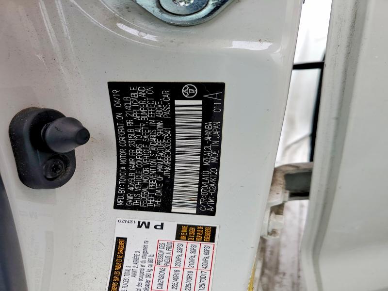 Продаж на аукціоні авто 2019 Toyota Corolla Hatchback, vin: JTNK4RBE0K3057841, номер лоту: 51032596