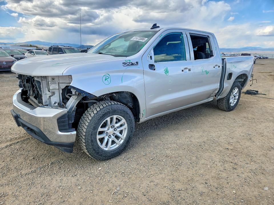 2019 Chevrolet Silverado მანქანა იყიდება აუქციონზე, vin: 3GCUYDED8KG125954, აუქციონის ნომერი: 51473886