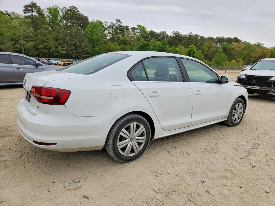 2017 Volkswagen Jetta მანქანა იყიდება აუქციონზე, vin: 3VW2B7AJ7HM352582, აუქციონის ნომერი: 51533006
