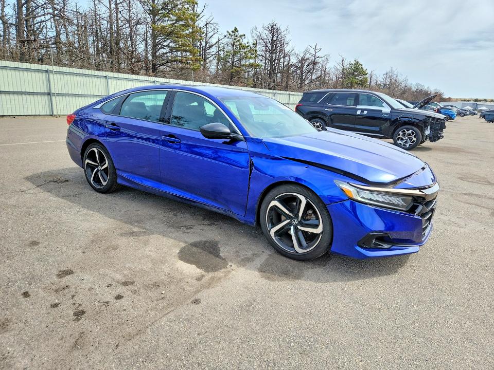 Продаж на аукціоні авто 2021 Honda Accord, vin: 1HGCV1F38MA101164, номер лоту: 50926616