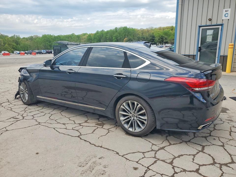 2017 Genesis G80 მანქანა იყიდება აუქციონზე, vin: KMHGN4JE6HU205663, აუქციონის ნომერი: 51113426