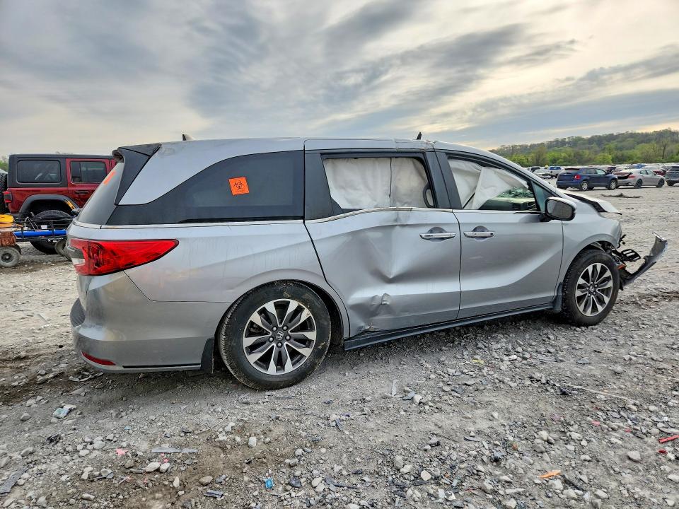 2021 Honda Odyssey მანქანა იყიდება აუქციონზე, vin: 5FNRL6H75MB029214, აუქციონის ნომერი: 49606326