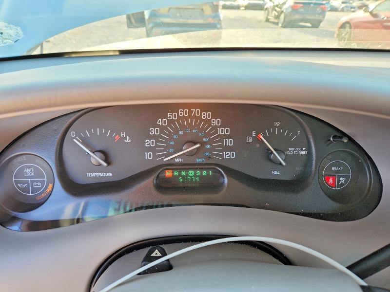 50669596 :رقم المزاد ، 2G4WS52JX21288037 vin ، 2002 Buick Century مزاد بيع