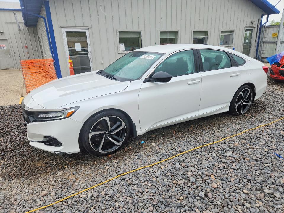 2022 Honda Accord მანქანა იყიდება აუქციონზე, vin: 1HGCV1F48NA011555, აუქციონის ნომერი: 50507406