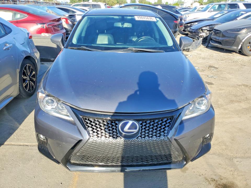 49845636 :رقم المزاد ، JTHKD5BH4C2115138 vin ، 2012 Lexus Ct مزاد بيع