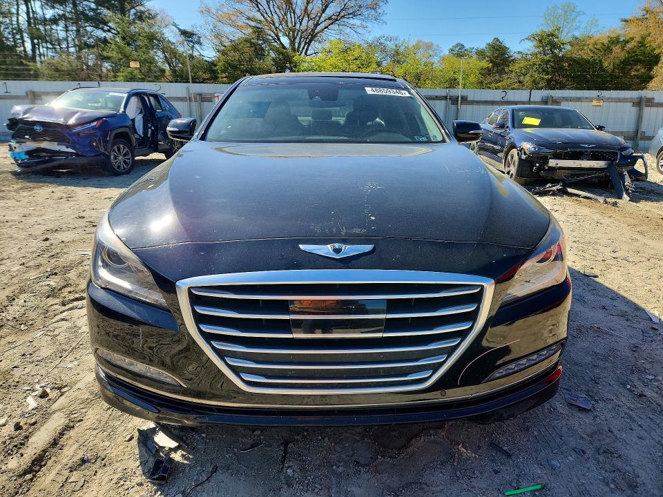 2015 Hyundai Genesis მანქანა იყიდება აუქციონზე, vin: KMHGN4JF3FU048549, აუქციონის ნომერი: 48859346