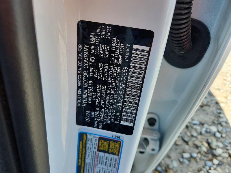 Продажа на аукционе авто 2025 Hyundai Tucson, vin: 3KMJBCDE2SE004869, номер лота: 51648396