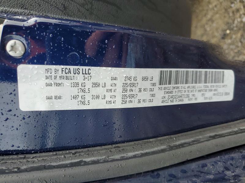 Продажа на аукционе авто 2017 Dodge Grand Caravan, vin: 2C4RDGEG4HR731266, номер лота: 48322946