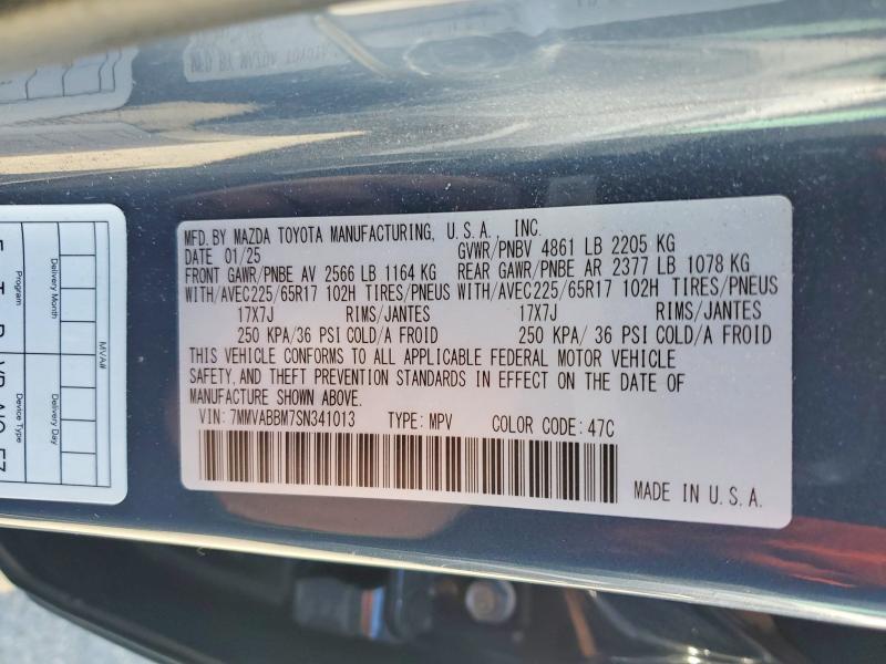 Aukcja sprzedaży 2025 Mazda Cx-50, vin: 7MMVABBM7SN341013, numer aukcji: 49070906