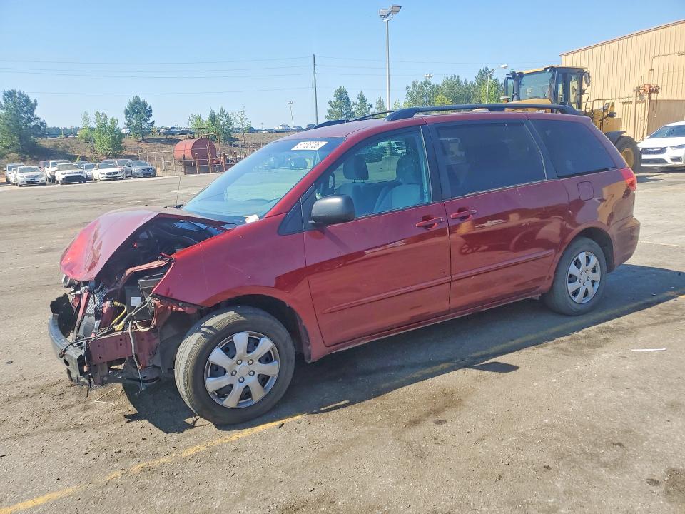 2010 Toyota Sienna მანქანა იყიდება აუქციონზე, vin: 5TDKK4CC7AS327154, აუქციონის ნომერი: 51108736