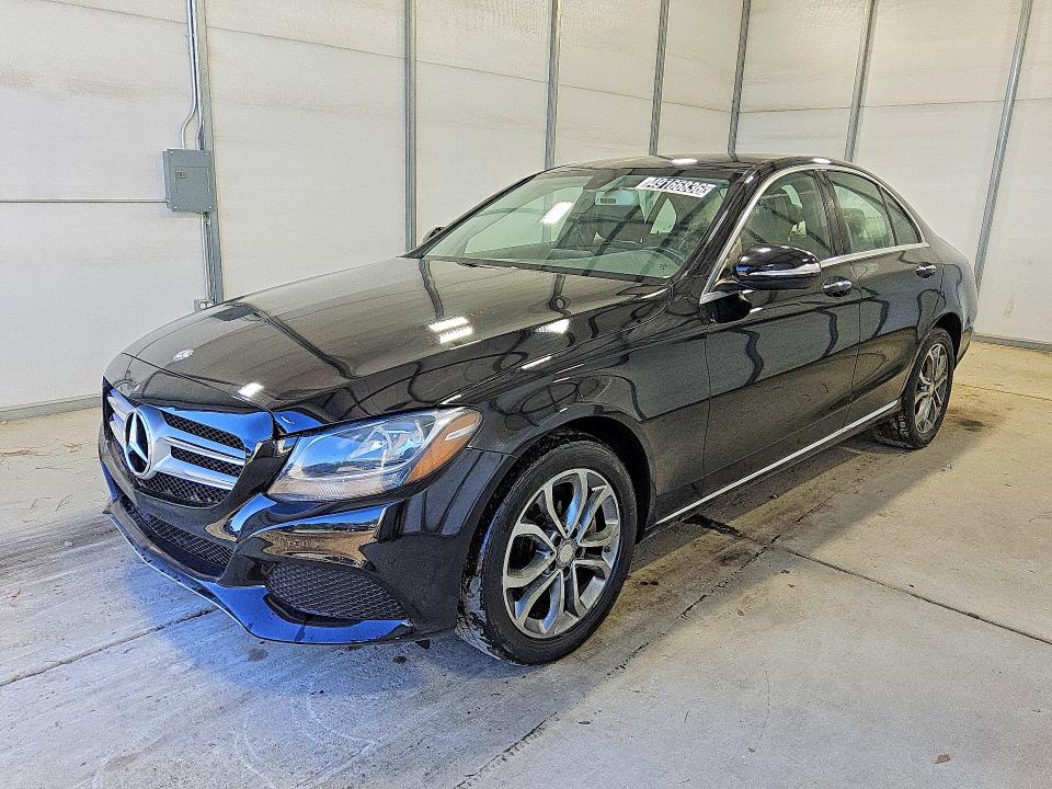 2015 Mercedes-benz C მანქანა იყიდება აუქციონზე, vin: 55SWF4KB5FU022034, აუქციონის ნომერი: 49166836