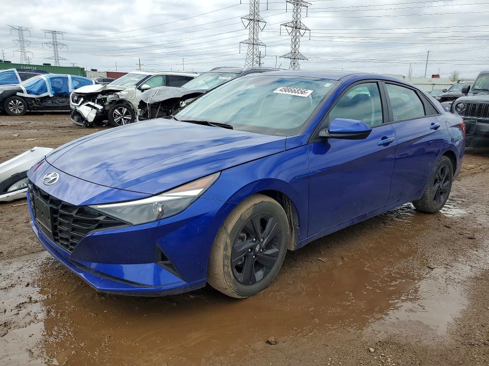 Продажа на аукционе авто 2021 Hyundai Elantra, vin: 5NPLS4AG9MH011811, номер лота: 49866856