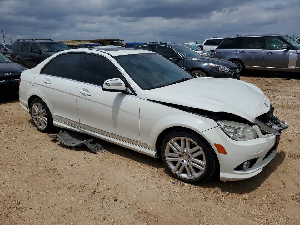 2009 Mercedes-benz C მანქანა იყიდება აუქციონზე, vin: WDDGF54X49R044633, აუქციონის ნომერი: 51028546